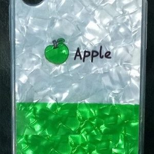 CAPA SILICONE COM DESENHO BLING GLITTER APPLE XR MACA DESENHO