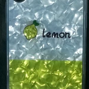 CAPA SILICONE COM DESENHO BLING GLITTER APPLE XS MAX LIMAO DESENHO