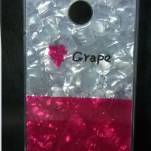 CAPA SILICONE COM DESENHO BLING GLITTER HUAWEI Y7 2018 STRAWBEERY DESENHO