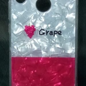 CAPA SILICONE COM DESENHO BLING GLITTER XIAOMI REDMI NOTE 5 PRO STRAWBERRY DESEN