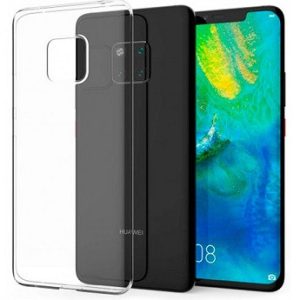CAPA SILICONE HUAWEI MATE 20 PRO TRANSPARENTE