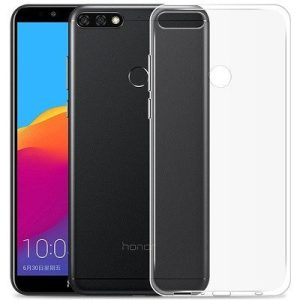 CAPA SILICONE HUAWEI Y7 2018 TRANSPARENTE