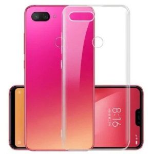 CAPA SILICONE XIAOMI MI 8 LITE TRANSPARENTE