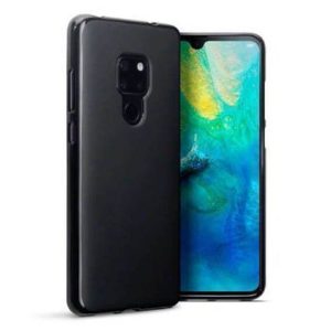 CAPA SILICONE GEL HUAWEI MATE 20 PRETO