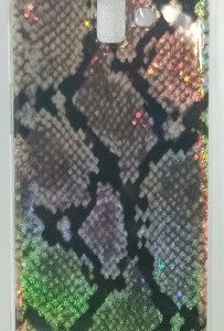 CAPA SILICONE TPU COM PADRÃO ANIMAL SAMSUNG GALAXY A8 PLUS COBRA