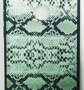 CAPA SILICONE TPU COM PADRÃO ANIMAL XIAOMI REDMI NOTE 6 PRO VERDE COBRA