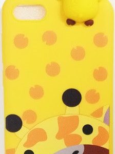CAPA SILICONE GEL COM DESENHO 3D HUAWEI Y5 2018 AMARELO