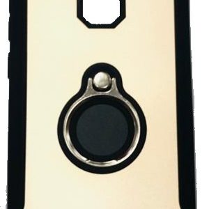 CAPA SILICONE DURA E METAL COM ANEL DE DEDO XIAOMI REDMI NOTE 5 DOURADO
