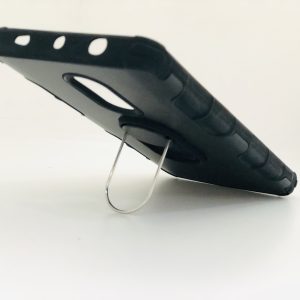 CAPA SILICONE DURA E METAL COM ANEL DE DEDO XIAOMI REDMI NOTE 4X PRETO