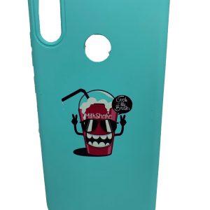 CAPA SILICONE GEL COM DESENHO SAMSUNG GALAXY A30/GALAXY A20 AZUL