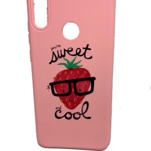 CAPA SILICONE GEL COM DESENHO SAMSUNG GALAXY A40 ROSA