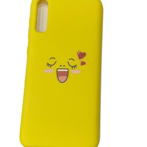CAPA SILICONE GEL COM DESENHO SAMSUNG GALAXY A70 AMARELO