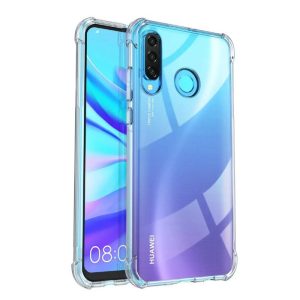CAPA SILICONE ANTI-CHOQUE HUAWEI P30 TRANSPARENTE