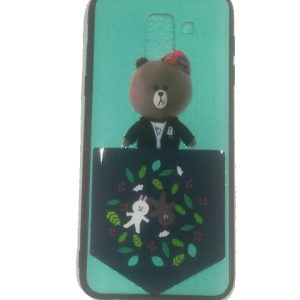 CAPA SILICONE DURA COM DESENHO SAMSUNG GALAXY J6 2018 DESENHO