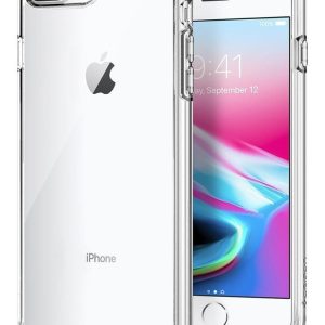 CAPA SILICONE APPLE IPHONE 7/8 PLUS TRANSPARENTE FOSCO