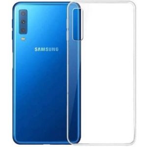 CAPA SILICONE SAMSUNG GALAXY A7 2018 TRANSPARENTE