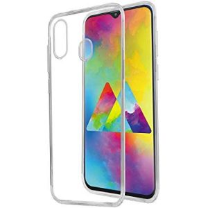 CAPA SILICONE SAMSUNG GALAXY M20 TRANSPARENTE