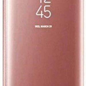 CAPA FLIP COVER CLEAR VIEW APPLE IPHONE XS ROSA