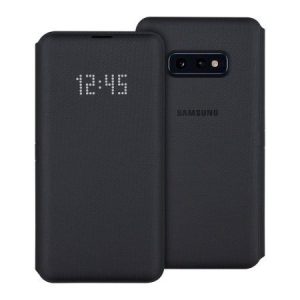 CAPA FLIP COVER SMART VIEW SAMSUNG GALAXY A42 5G PRETO