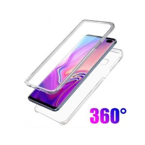 CAPA SILICONE GEL 360º SAMSUNG GALAXY S10E TRANSPARENTE