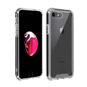 CAPA SILICONE ANTI-CHOQUE APPLE IPHONE 7/8 TRANSPARENTE