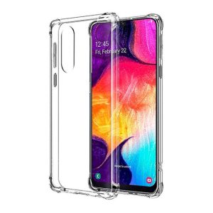 CAPA SILICONE ANTI-CHOQUE SAMSUNG GALAXY A50 TRANSPARENTE