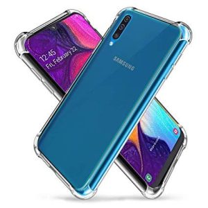 CAPA SILICONE ANTI-CHOQUE SAMSUNG GALAXY A30/GALAXY A20 TRANSPARENTE