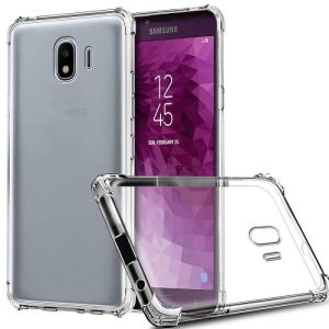 CAPA SILICONE ANTI-CHOQUE SAMSUNG GALAXY J6 PLUS TRANSPARENTE