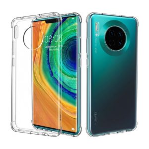 CAPA SILICONE ANTI-CHOQUE HUAWEI MATE 30 PRO TRANSPARENTE