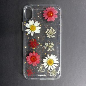 CAPA SILICONE DURA COM DESENHO FLOR VENNUS APPLE IPHONE XR TRANSPARENTE STELLA