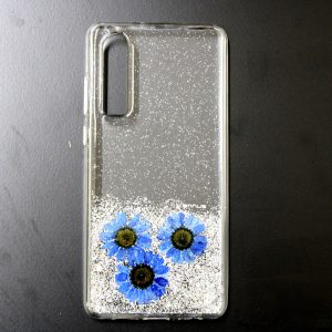 CAPA SILICONE DURA COM DESENHO FLOR VENNUS HUAWEI P30 TRANSPARENTE AMELIA