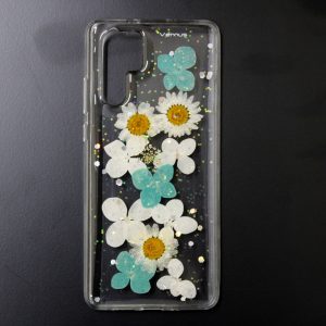 CAPA SILICONE DURA COM DESENHO FLOR VENNUS HUAWEI P30 PRO TRANSPARENTE CAMILA