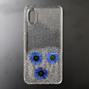 CAPA SILICONE DURA COM DESENHO FLOR VENNUS XIAOMI MI 8 PRO TRANSPARENTE AMELIA