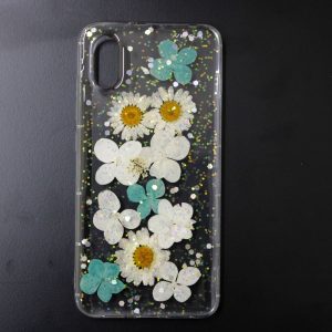 CAPA SILICONE DURA COM DESENHO FLOR VENNUS XIAOMI MI 8 PRO TRANSPARENTE CAMILA