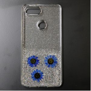 CAPA SILICONE DURA COM DESENHO FLOR VENNUS XIAOMI MI 8 LITE TRANSPARENTE AMELIA