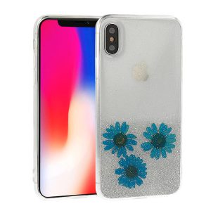 CAPA SILICONE DURA COM DESENHO FLOR VENNUS APPLE IPHONE X/XS TRANSPARENTE AMELIA