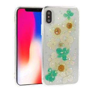 CAPA SILICONE DURA COM DESENHO FLOR VENNUS APPLE IPHONE X/XS TRANSPARENTE CAMILA