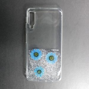 CAPA SILICONE DURA COM DESENHO FLOR VENNUS SAMSUNG GALAXY A30/GALAXY A20 TRANSPA