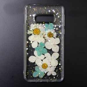 CAPA SILICONE DURA COM DESENHO FLOR VENNUS SAMSUNG GALAXY S10E TRANSPARENTE CAMI