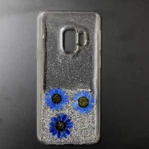 CAPA SILICONE DURA COM DESENHO FLOR VENNUS SAMSUNG GALAXY S9 TRANSPARENTE AMELIA