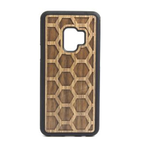 CAPA SILICONE GEL WOOD VENNUS SAMSUNG GALAXY S9 PLUS WOOD ELEGANCE DARK