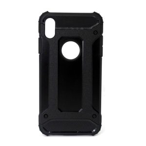 CAPA SILICONE ANTI-CHOQUE ARMOR CARBON APPLE IPHONE XS MAX PRETO