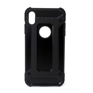 CAPA SILICONE ANTI-CHOQUE ARMOR CARBON APPLE IPHONE XR PRETO
