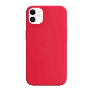 CAPA SILICONE GEL APPLE IPHONE 11 VERMELHO