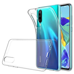 CAPA SILICONE HUAWEI P30 TRANSPARENTE