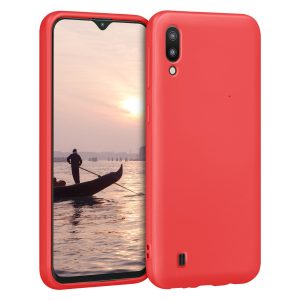 CAPA SILICONE GEL SAMSUNG GALAXY A10/M10 VERMELHO