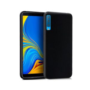 CAPA SILICONE SAMSUNG GALAXY A7 2018 PRETO