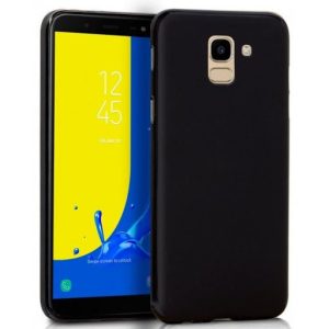 CAPA SILICONE SAMSUNG GALAXY J6 PLUS 2018 PRETO