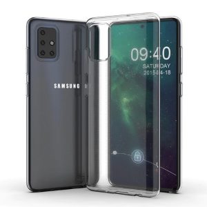 CAPA SILICONE SAMSUNG GALAXY A71 TRANSPARENTE