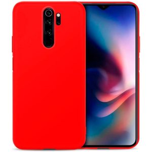 CAPA SILICONE GEL XIAOMI REDMI 8 VERMELHO